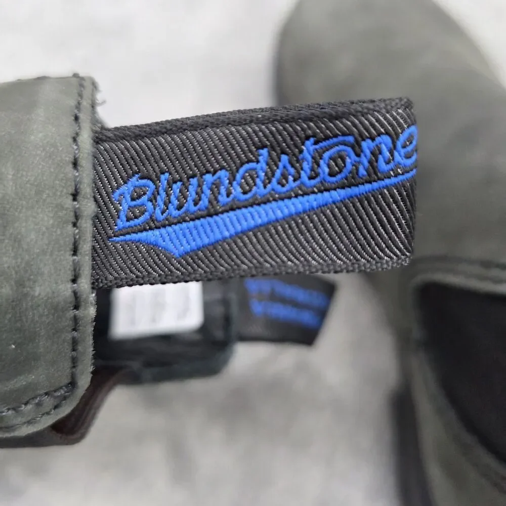 Blundstone Kids Gray Boots Tasmania Australia Suede Size 3 1/2